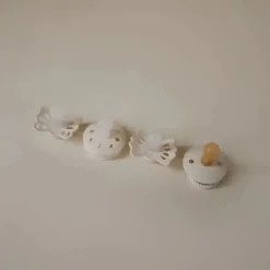 Mushie - Frigg Baby's First Pacifier Set, Creme Discount