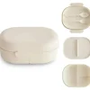 Mushie - Lancheira Bento, Marfim Outlet