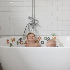 Mushie - Letters And Numbers Bath Play Set (Sol) Sale