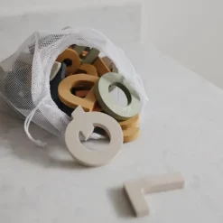 Mushie - Letters And Numbers Bath Play Set (Sol) Sale