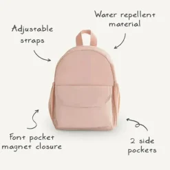 Mushie - Mochila Mini Infantil, Verde Romano Best