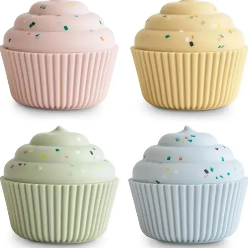 mushie__pacote_de__brinqu_SKUfpGJcT13_0.webp Mushie - Pacote de 4 brinquedos para cupcake de mistura e combinação de silicone, sem molde Hot