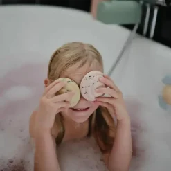 Mushie - Pacote de 4 brinquedos para cupcake de mistura e combinação de silicone, sem molde Hot
