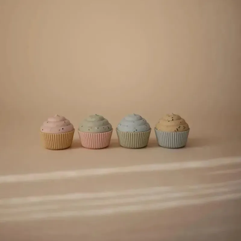 mushie__pacote_de__brinqu_SKUfpGJcT13_3.webp Mushie - Pacote de 4 brinquedos para cupcake de mistura e combinação de silicone, sem molde Hot