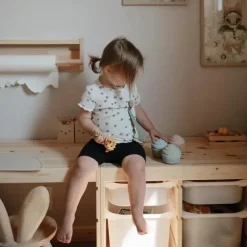 Mushie - Pacote de 4 brinquedos para cupcake de mistura e combinação de silicone, sem molde Hot