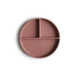 Mushie - Placa de sucção de silicone (malva nublado) New