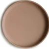 Mushie - Placa de sucção de silicone clássica, design antiderrapante sem BPA, natural New