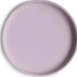 Mushie - Placa de sucção de silicone clássica, design antiderrapante sem BPA, lilás macio Best