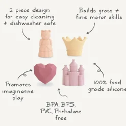 Mushie - Princess Mold Free Bath Play Set Fashion