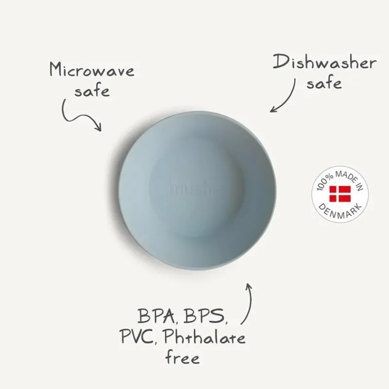mushie__round_bowl_dinner_SKUudekJrIB_2.webp Mushie - Round Bowl Dinnerware Set, Powder Blue Hot