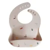 Mushie - Silicone Baby Bib, Dinosaurs New