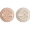 Mushie - Silicone Drain Stopper 2-Pk, Blush/Shifting Sand Hot