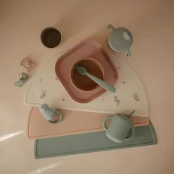 Mushie - Silicone Place Mat, Blush Fashion