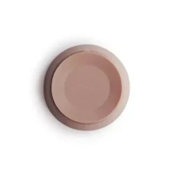 Mushie - Tigela de Sucção de Silicone (Blush) Best