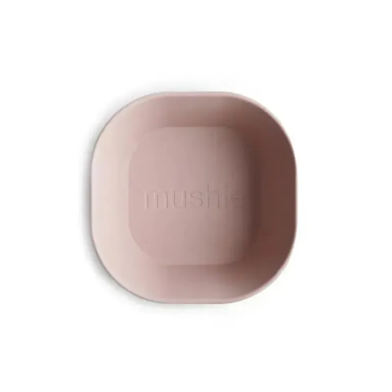 mushie__tigela_quadrada_p_SKUnaCqjhUz_0.webp Mushie - Tigela quadrada para bebê - Conjunto de 2 - Blush Online