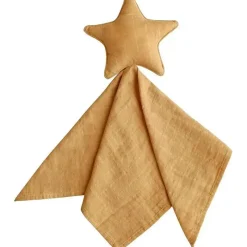 Mushie Lovely Cobertor Estrela Lovey - Amarelo Outono Hot