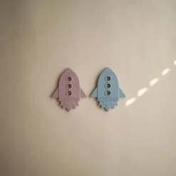 Mushie Silicone Mordedor Foguete Macio Lilás Sale