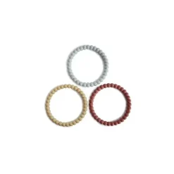 Mushie Silicone Pearl Teether Bracallets Suave/Terracota/Pervinca New