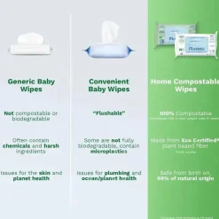 Mustela - Toalhetes de limpeza compostáveis Outlet