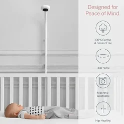 Nanit - Saco de dormir para respiração, saco de dormir para bebê 100% algodão. 3-6 meses, cinza seixo Hot