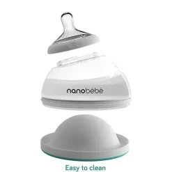 NanoBebe - Conjunto inicial de mamadeiras para leite materno Outlet