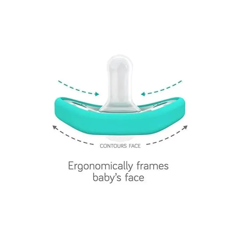 nanobebe__flexy_pacifier__SKUY8Ypg9mm_1.webp NanoBebe - Flexy Pacifier 2Pk, White (0-3 months) Sale