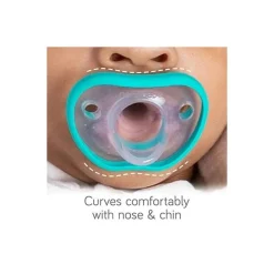 NanoBebe - Flexy Pacifier 2Pk, White (0-3 months) Sale