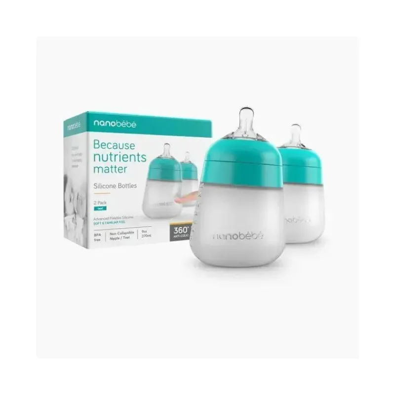 nanobebe__mamadeira_de_si_SKUPxOvSEB1_8.webp NanoBebe - mamadeira de silicone flexível 2Pk 9 onças, azul-petróleo Discount