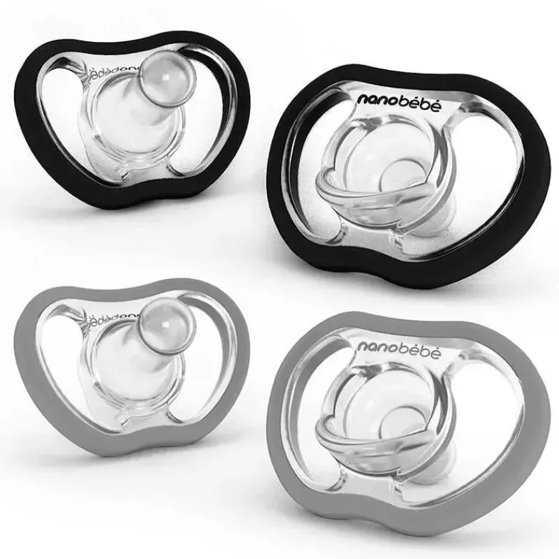 nanobebe__pk_chupetas_fle_SKUDnwwCcRV_0.webp NanoBebe - 4Pk Chupetas Flexy Active Pretas e Cinza para Bebês 4/36M New