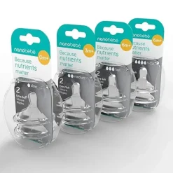 NanoBebe 2-Pack 360° Bico de Ventilação Dupla, Fluxo Lento Discount