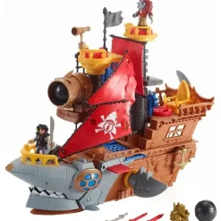 Fisher-Price Navio pirata Imaginext Shark Bite, multicolorido Fashion
