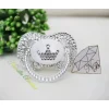 Neonilla Crystal - chupeta com chupeta Swarovski Elite Crown Clear Bling Hot