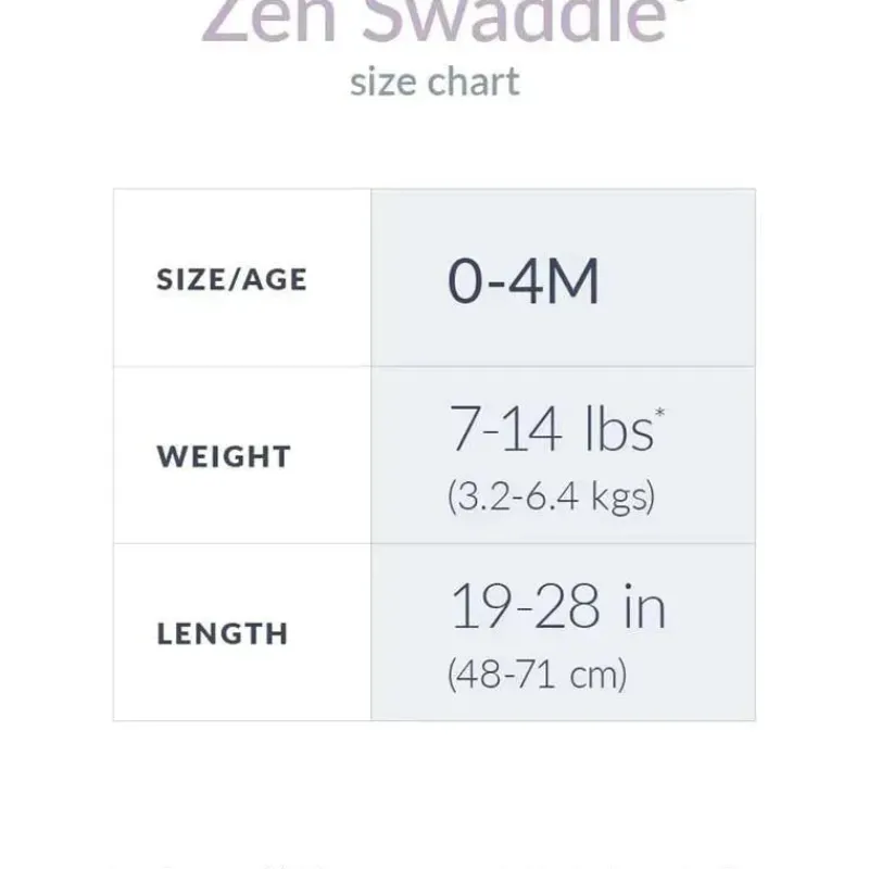 nested_bean__zen_swaddle__SKUIARdIw54_1.webp Nested Bean - Zen Swaddle Classic, O Me O My Sale