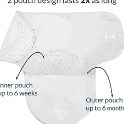 Nested Bean - Zen Swaddle Clássico Cinza Stardust Online