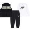 Haddad Nike Baby - Club Long Sleeve T-Shirt, Vest and Jogger Set Best