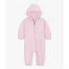 Haddad Nike Baby - Girl Footed Coverall Pink Hot
