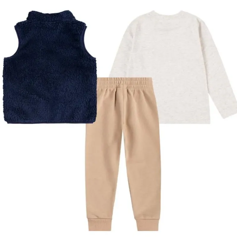 nike_baby__toddler_boy_ni_SKU6SXm52VI_1.webp Haddad Nike Baby - Toddler Boy Nike Long Sleeve T-Shirt, Vest, and Joggers Set Fashion