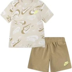 Haddad Nike Baby - Toddler On The Move Printed Tee And French Terry Shorts Set Clearance