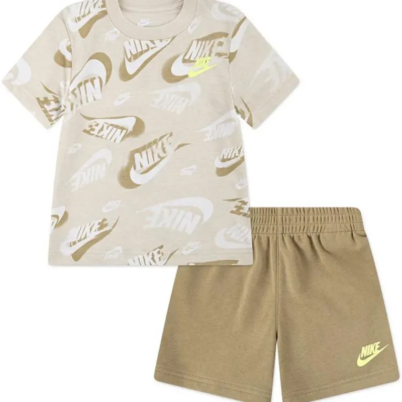 nike_baby__toddler_on_the_SKU6ZN9a3w7_0.webp Haddad Nike Baby - Toddler On The Move Printed Tee And French Terry Shorts Set Clearance