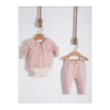 Nipperland - Baby Knitted Outfit Powder Pink Online
