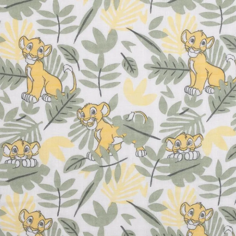nojo__lion_king__pk_print_SKUsmUn8BRk_4.webp NoJo - Lion King 3 Pk Printed Muslin Swaddles Discount