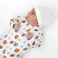 Noomie - Baby All Sports Zipper Footie Outlet
