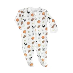 Noomie - Baby All Sports Zipper Footie Outlet
