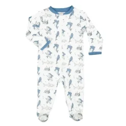 Noomie - Baby Boy Zipper Foote Surfing Sharks Fashion