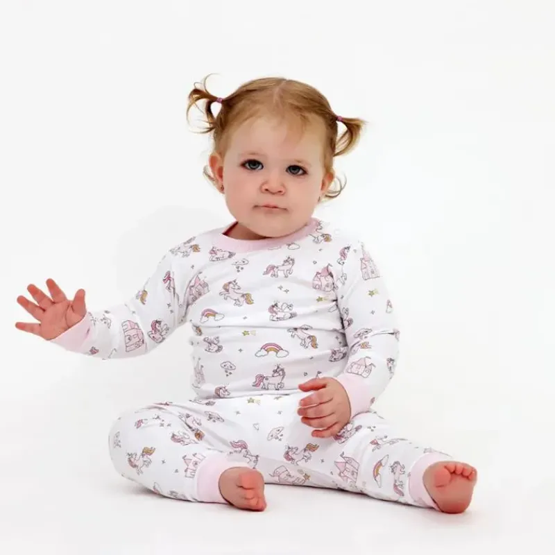 noomie__baby_girl_unicorn_SKUxtWq1kW1_0.webp Noomie - Baby Girl Unicorn World Long Sleeve Pajama Set Discount