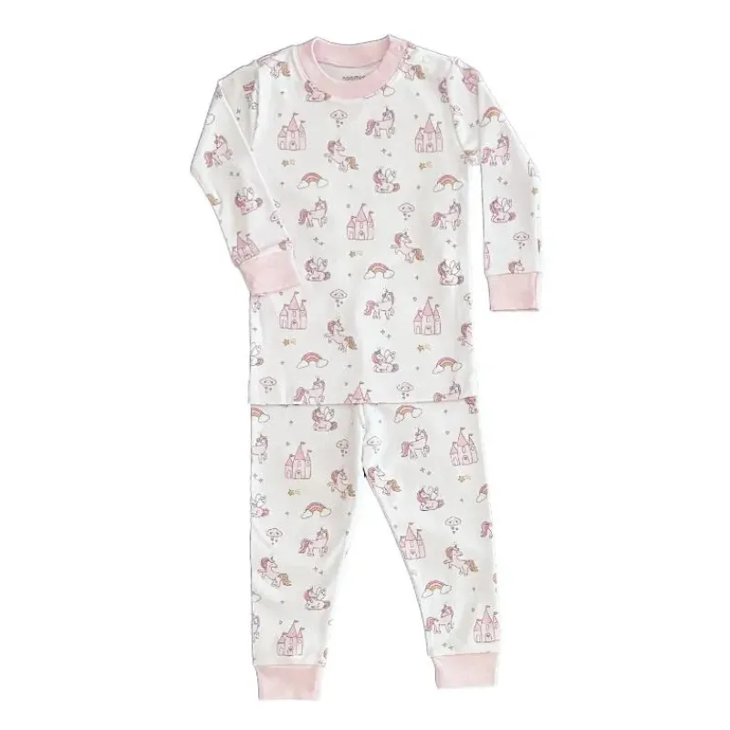 noomie__baby_girl_unicorn_SKUxtWq1kW1_1.webp Noomie - Baby Girl Unicorn World Long Sleeve Pajama Set Discount