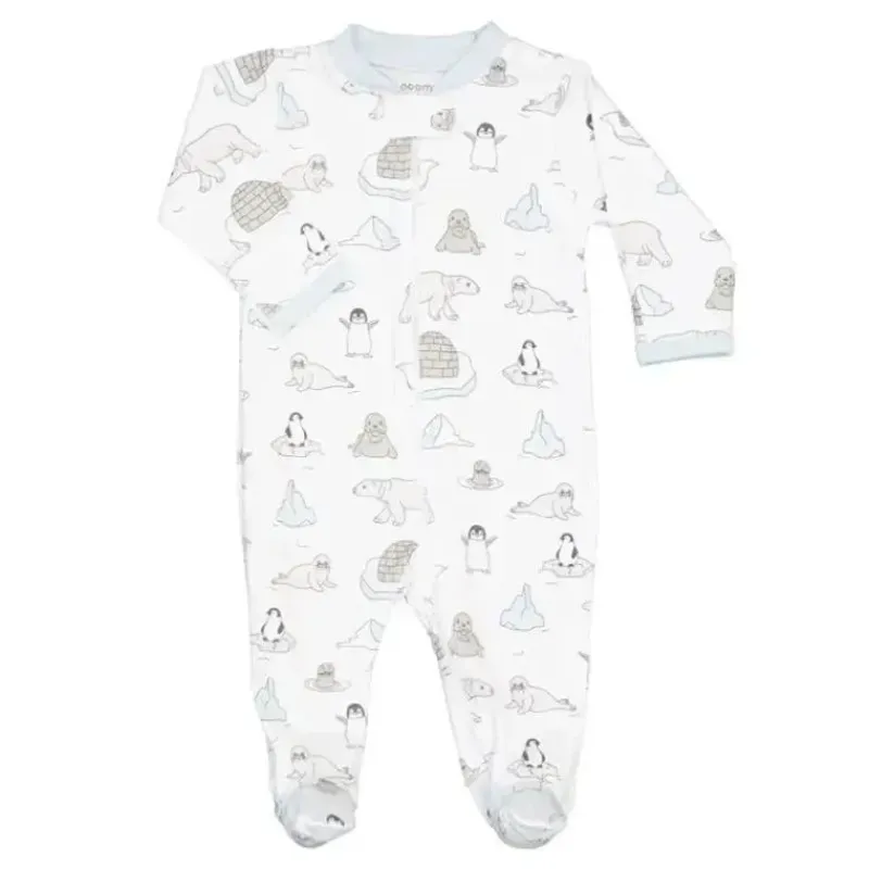 noomie__baby_unisex_zippe_SKUbfy7bRxJ_0.webp Noomie - Baby Unisex Zipper Footie Arctic Online