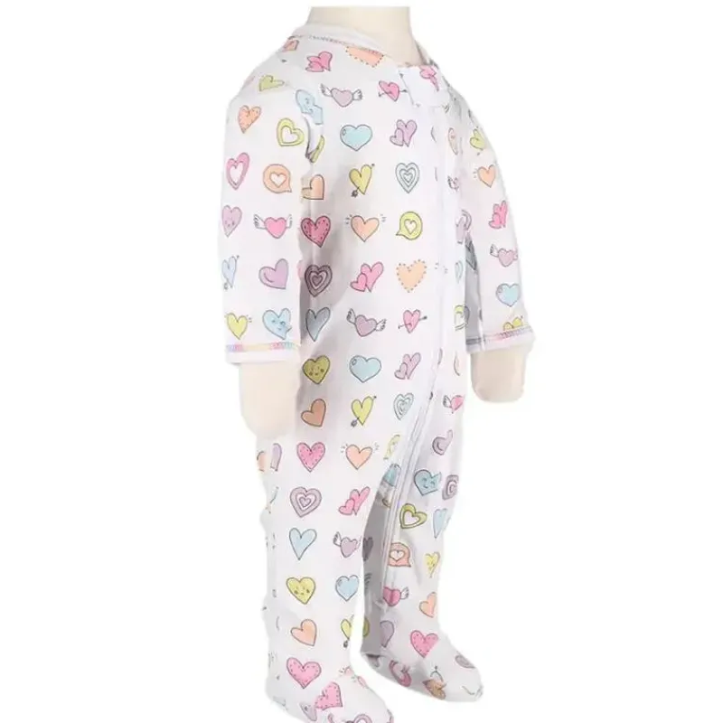 noomie__baby_zipper_footi_SKUEtZTNKsr_1.webp Noomie - Baby Zipper Footie Rainbow Hearts New