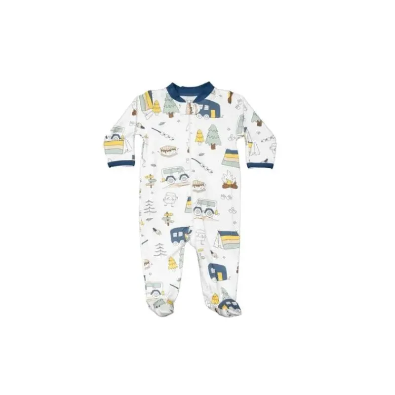 noomie__baby_zipper_footi_SKUjUy1DKh4_0.webp Noomie - Baby Zipper Footie Blue Camping Outlet