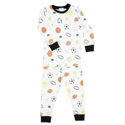 Noomie - conjunto de pijama 2pk para bebê menino, esportes Hot